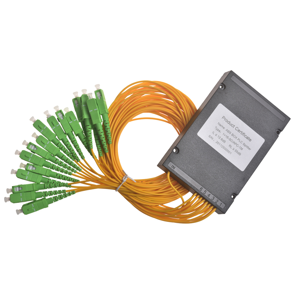 GSG-1x16-SC APC Fibre Optic PLC Splitter